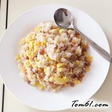 什锦炒饭的做法2