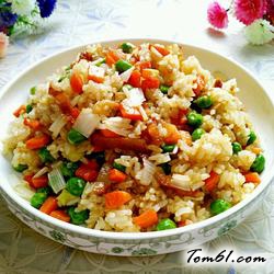 腊味炒饭的做法