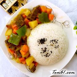 咖喱牛肉饭的做法