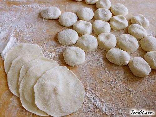 【牛肉萝卜馅饺子】