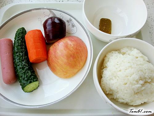 【咖喱苹果炒饭】