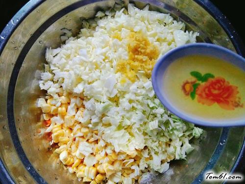 【卷心菜玉米包子】