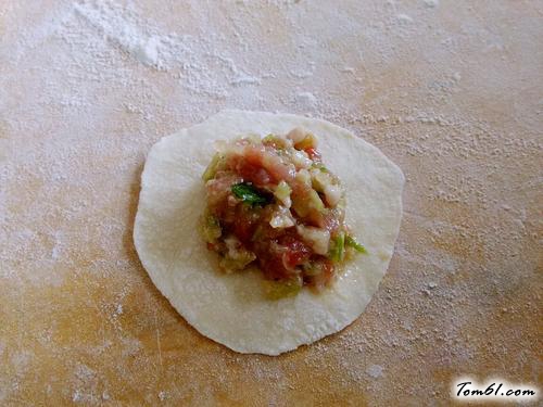 【牛肉萝卜馅饺子】