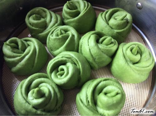 【彩色蔬菜馒头】