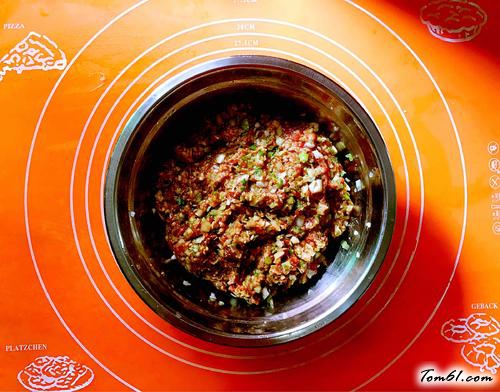 【羊肉馅蒸饺】