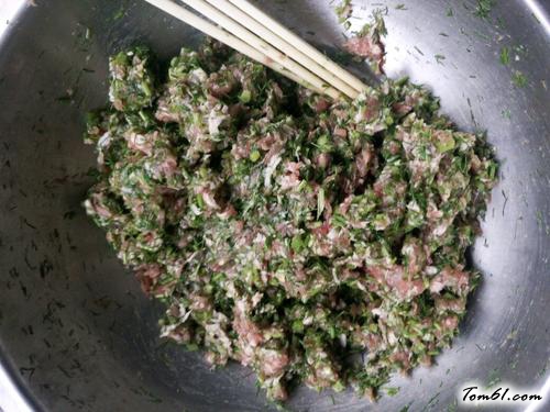 【茴香肉包子】