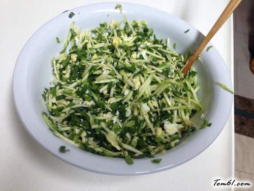 【南瓜鸡蛋馅儿水饺】