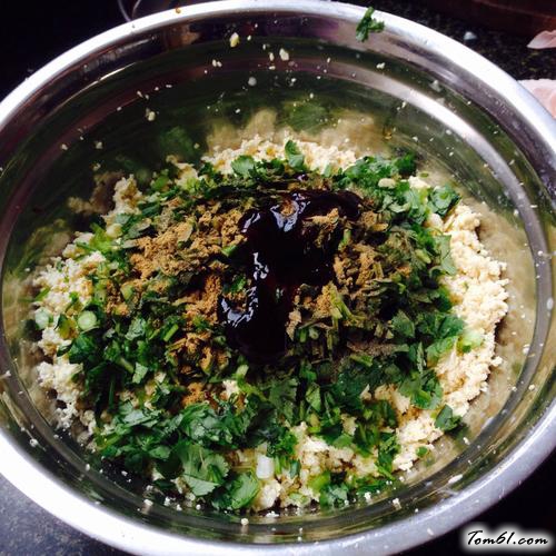 【豆腐香菜水饺】