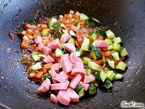 【咖喱苹果炒饭】