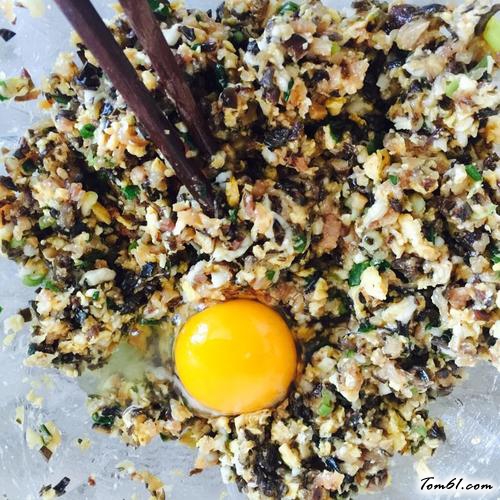 【木耳香菇饺子】