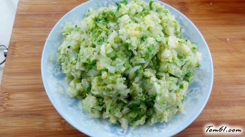 【玉米面菜饽饽】