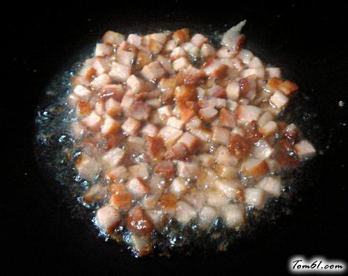 【叉烧木耳炒饭】