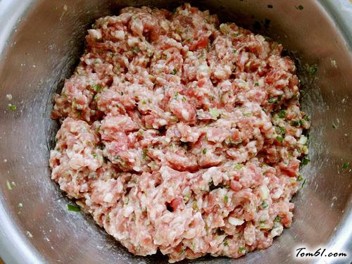 【牛肉萝卜馅饺子】