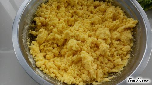 【玉米面菜饽饽】