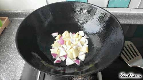 【彩椒素咖喱饭】