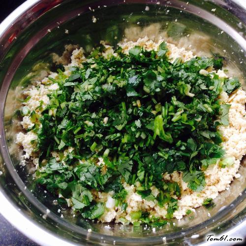 【豆腐香菜水饺】