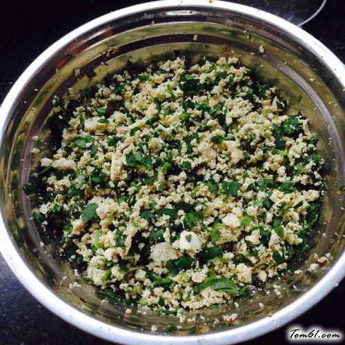 【豆腐香菜水饺】