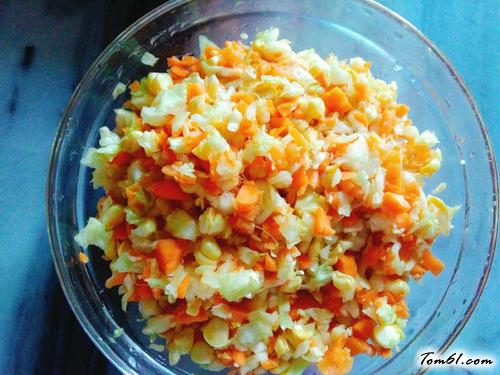 【卷心菜玉米包子】