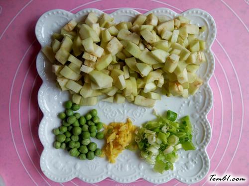 【茄子肉丁打卤面】