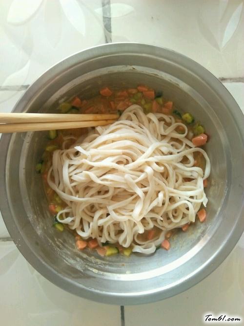 【香煎面条】