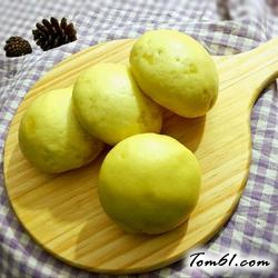 玉米面奶黄包的做法