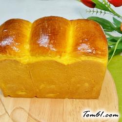 南瓜煉奶土司的做法