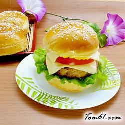 猪排汉堡的做法