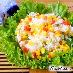 芝士蛋炒饭的做法