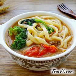 蔬菜肉丝面的做法