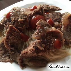 牛肉汤面的做法