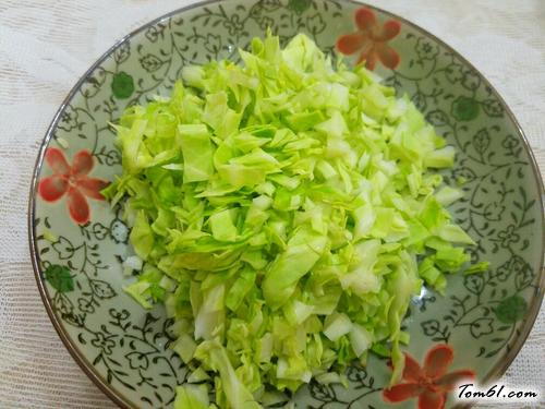 【卷心菜腊肉炒饭】