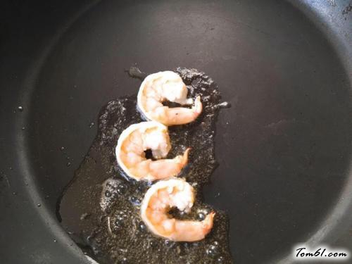 【黑胡椒虾肉意大利面】