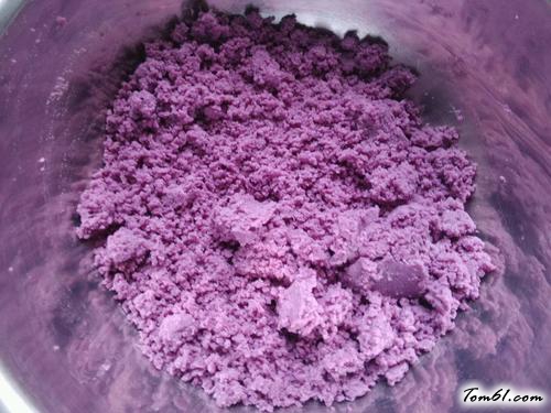 【紫薯香菇青菜包】