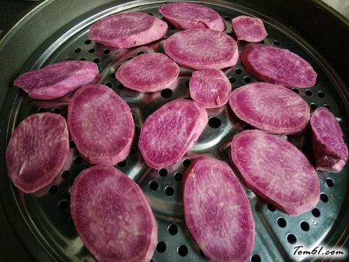 【紫薯香菇青菜包】