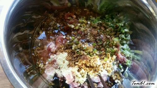【翡翠白菜水饺】