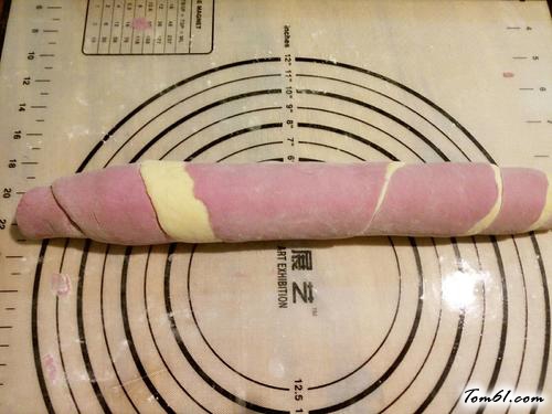 【双色紫薯馒头卷】