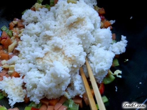 【五彩炒饭】