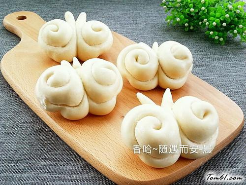 【奶香蝴蝶馒头】
