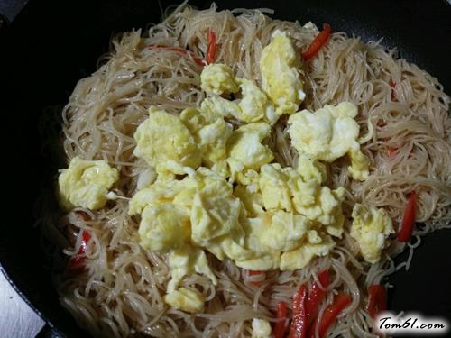 【鸡蛋炒米粉】