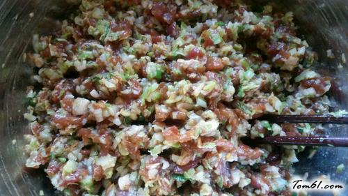 【翡翠白菜水饺】