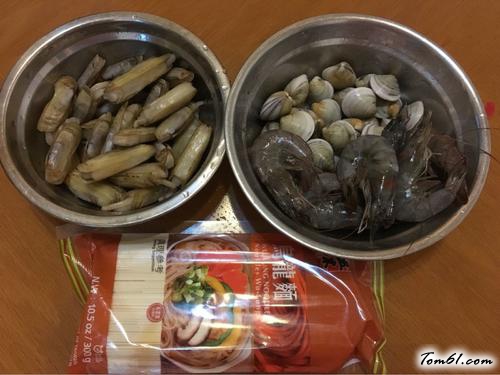 【粤式海鲜面】