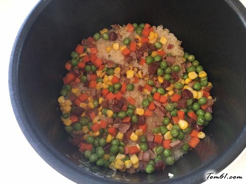 【什锦豌豆糯米饭】