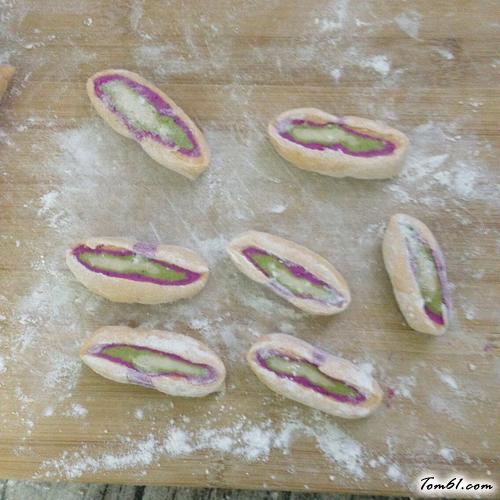 【彩虹猪肉虾仁水饺】