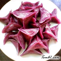 紫锦饺的做法