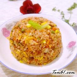 番茄酱蛋炒饭的做法