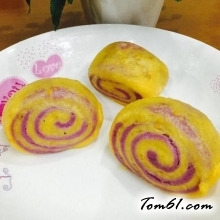 菊花面包的做法