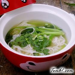 清汤面的做法