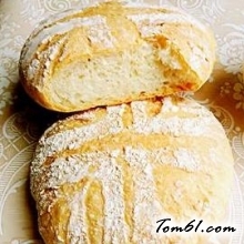 欧包 乡村面包 无油不用揉的做法