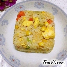 什锦蛋炒饭的做法2