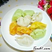 缤纷饺子(彩蔬饺子)的做法